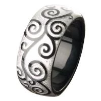 Браслет Swirl Черный