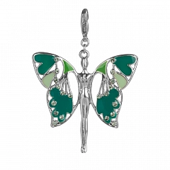 Кулон Mega Charms Блестящее Серебро