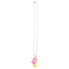 WILD ROSE золото/розовый колье A040204G211A48