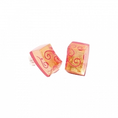 Серьги Wild Rose Розовый