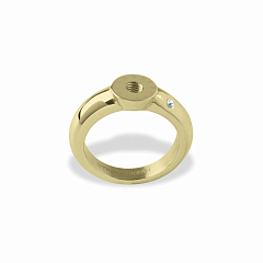 Кольцо-основа RING 5 Блестящее Золото