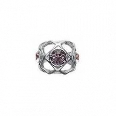 Кольцо Rings Блестящее Серебро