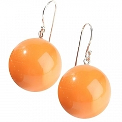 Серьги Bolas Коричневый