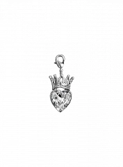 Кулон Mega Charms Блестящее Серебро