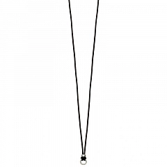 Колье Charms Блестящее Серебро Черный