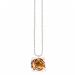 Колье Wild Rose Коричневый
