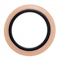 Браслет Circling Блестящее Серебро Черный