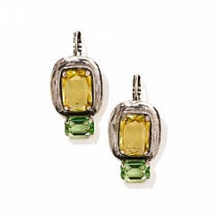 Серьги Syracuse Topaze Argente