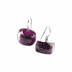 Серьги Urban Beads Фиолетовый