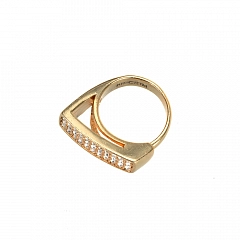 Кольцо Rings Блестящее Золото