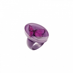 Кольцо Butterfly Фиолетовый