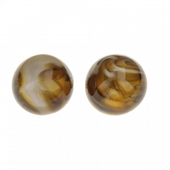 Клипсы Colourful Beads Коричневый