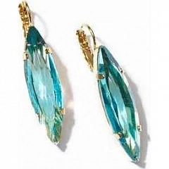 Серьги COLIBRI Bleu aqua