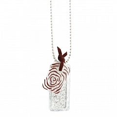 Колье Wild Rose Коричневый