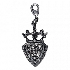 Кулон Charms Гематит Серый