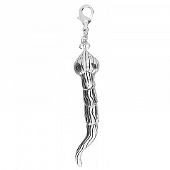 Кулон Mega Charms Блестящее Серебро