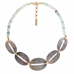 Колье Fluorite