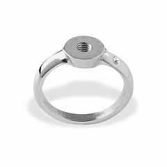 Кольцо-основа RING 6 Блестящее Серебро