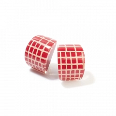 Клипсы City Beads Красный