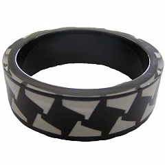 Браслет Houndstooth Черный