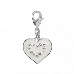 Кулон Mega Charms Блестящее Серебро