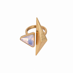Кольцо Big Rings Блестящее Золото
