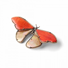 Брошь Papillons Оранжевый