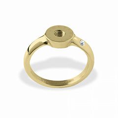 Кольцо-основа RING 6 Блестящее Золото