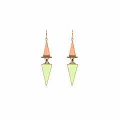 Серьги Big Earrings Блестящее Золото