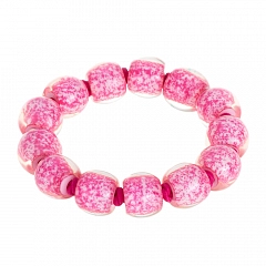 Браслет Dazzle Beads Розовый