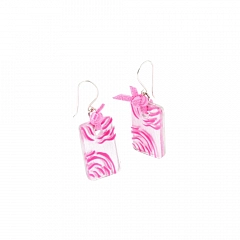 Серьги Wild Rose Розовый
