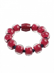 Браслет Colourful Beads Красный