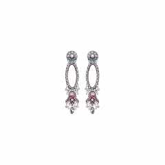 Серьги Серебряная Одиссея Серебряный