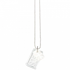 Колье Precious Tags Белый