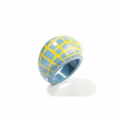 Кольцо City Beads Зеленый