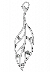 Кулон Mega Charms Блестящее Серебро
