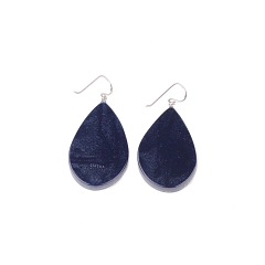 Серьги Trueblue Denim Коричневый