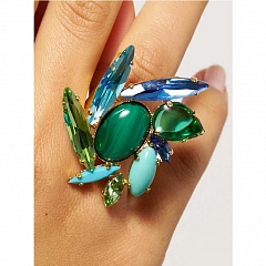 Кольцо COLIBRI Bleu