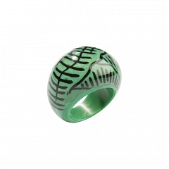 Кольцо Urban Beads Зеленый