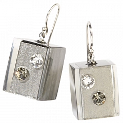 Серьги Bliss Luxx Series Серый