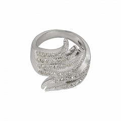 Кольцо Big Rings Блестящее Серебро