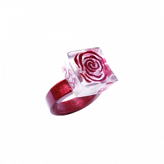 Кольцо Wild Rose Красный
