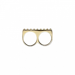 Кольцо Lady Rustic Rivet Блестящее Золото
