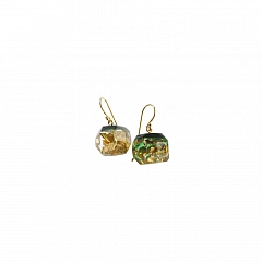 Серьги Bliss Glitz Series Зеленый