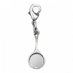 Кулон Charms Блестящее Серебро