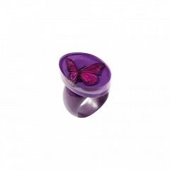 Кольцо Butterfly Фиолетовый