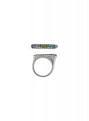 Кольцо Big Rings Блестящее Серебро
