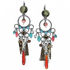 Серьги Anabella Кристаллы Мульти