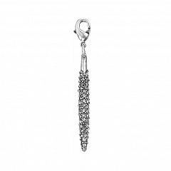 Кулон Charms Блестящее Серебро Серый