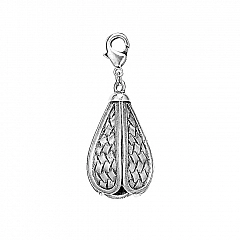 Кулон Mega Charms Блестящее Серебро